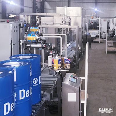 Fully Automatic 60-220L Drum 2 Nozzles Lances for Chemical Liquid Filling Explosion Proof ATEX for Oil Metal Plastic Barrel