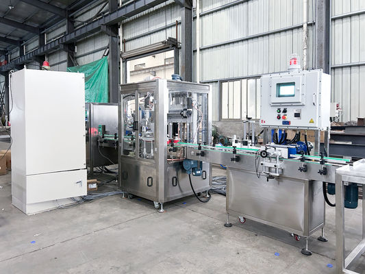 Fully Automatic 250-500ml Small Bottle Filling Machine with 6-16 Nozzles and 1000-2000 BPH Speed