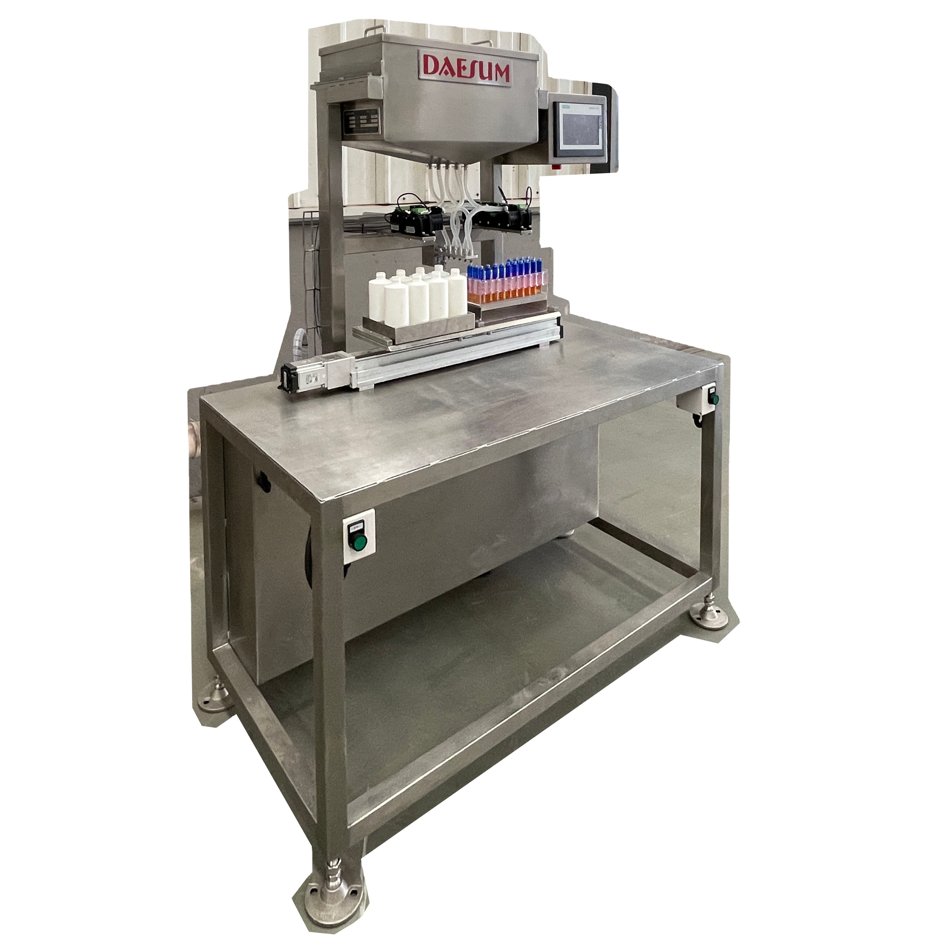 300ml Semi-Automatic Small Bottle Filling Machine with 1000bph High Speed and 800-2000bph Capacity